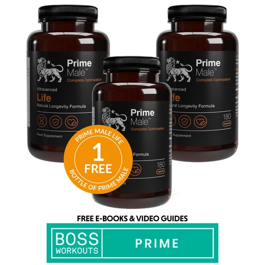 Male Longevity Support Pack - 3 Months