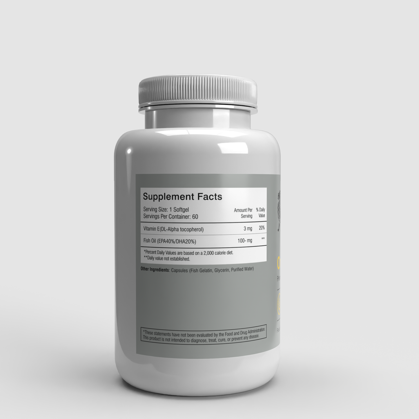 Bouteille de départ Oméga 3 - Pour 2 mois