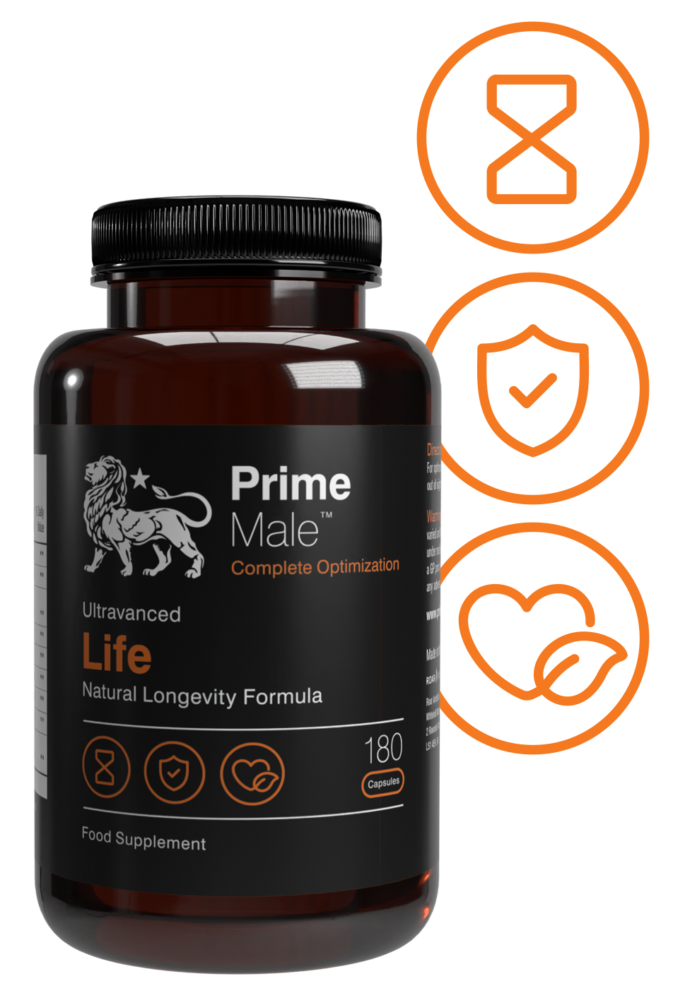 Vitality T-Shake with icons