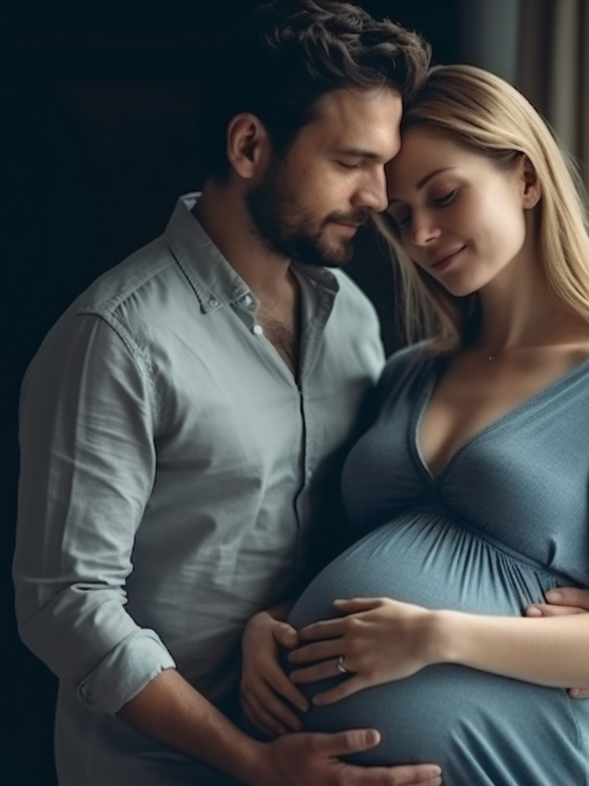 T-Vitaminss Man with Pregnant Woman