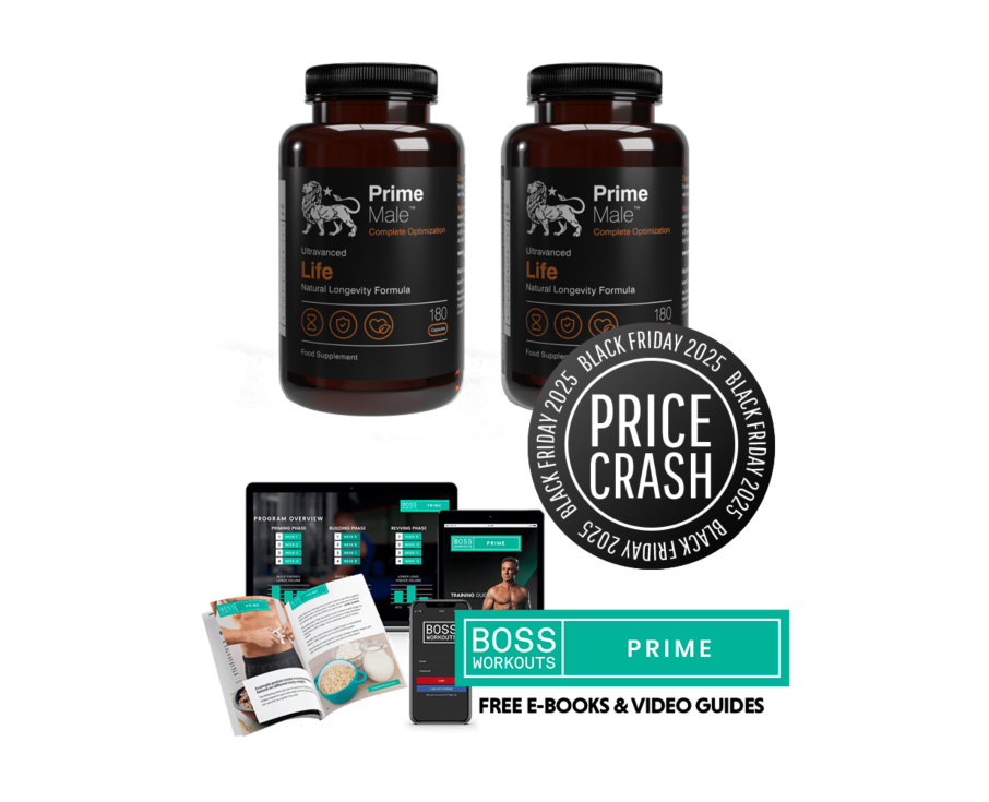 Male Longevity Support Pack - 2 Months Supply