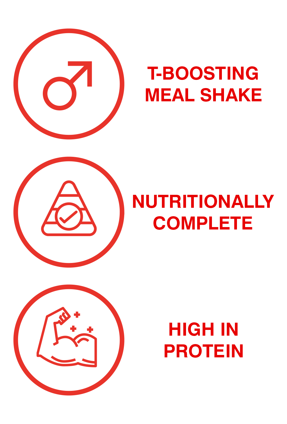 Prime Male Vitality T-Shake Bottle with Shadow