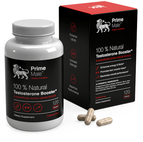 PrimeMale box and bottle