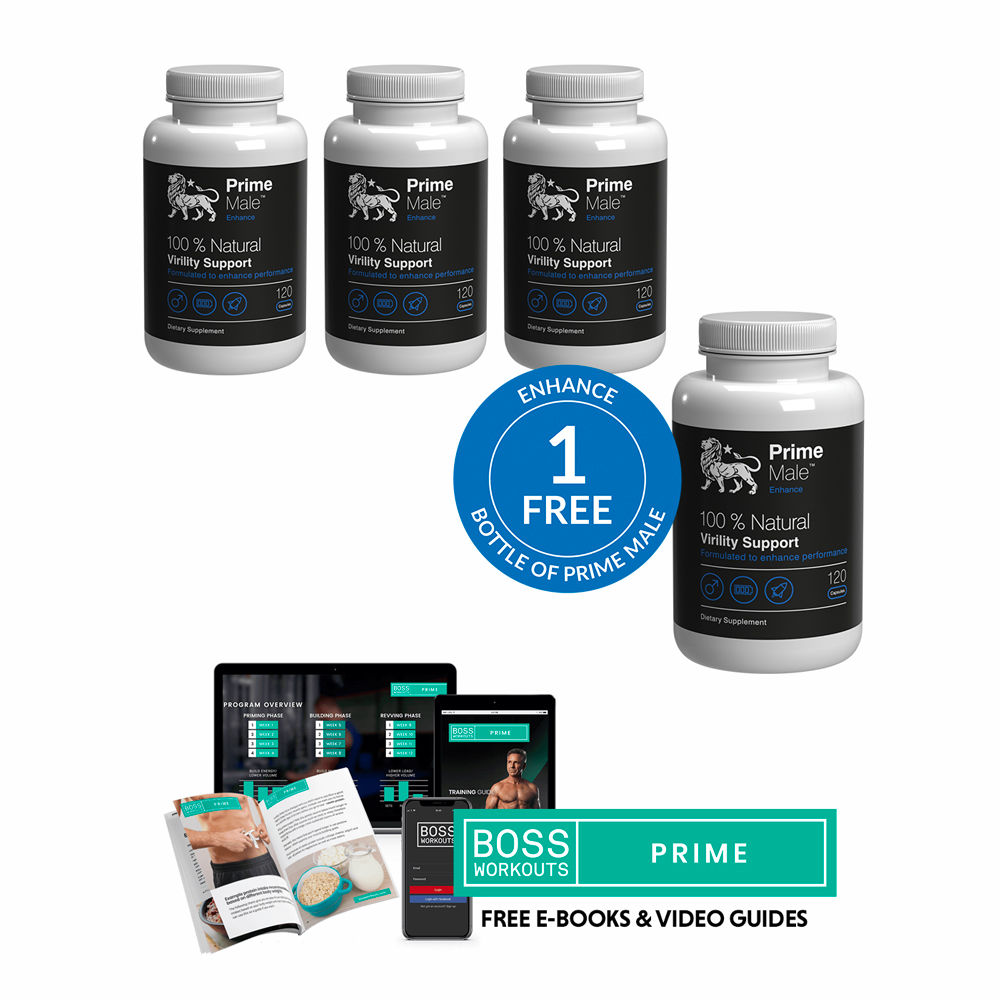 Ultimate Male Enhancement Support Pack - Suministro para 4 meses